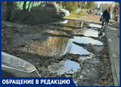 Родители учеников Гимназии №7 жалуются на состояние дороги возле учебного заведения Родители учеников Гимназии №7 жалуются на состояние дороги возле учебного заведения
