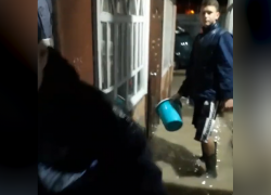 Вода зашла в дома жителей Крымска