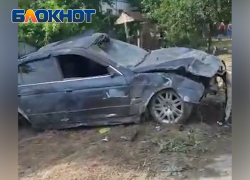 В сети появилось видео последствий ДТП в селе Киевском